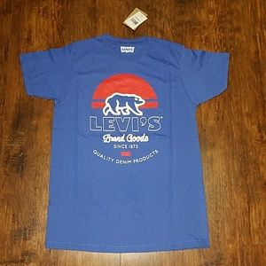 Levi's blue graphic t-shirt
